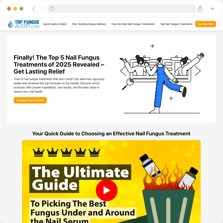 Product Comparison Site Redesign main image