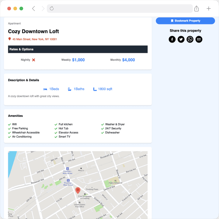 Next.js Rental Property Platform image