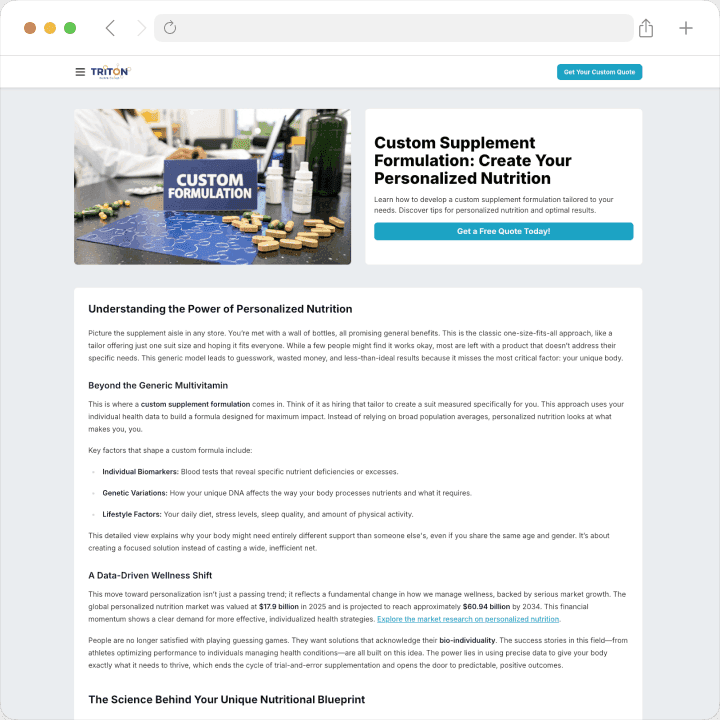 Website Redesign & Strapi CMS image